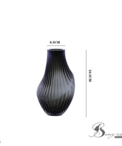 Bình TT xám vân dọc lõm (S) 7