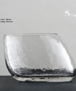 Bình TT trong suốt dẹp nghiêng (s) 11