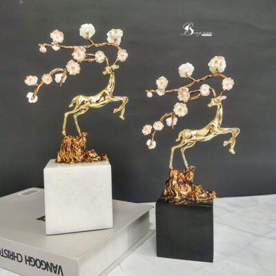 Top Mẫu Cặp Hươu Decor Hot Nhất 2025 – Vừa Đẹp, Vừa Có Ý Nghĩa Phong Thủy 7