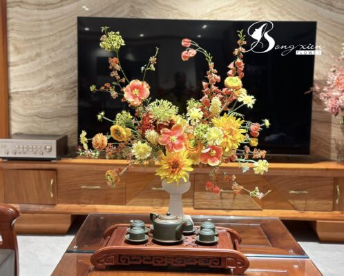 Mua hoa lụa cao cấp tại Vinh – Đến ngay Bông Xiên Decor Luxury 21