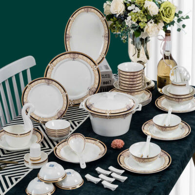 Địa chỉ mua bát đĩa đẹp, cao cấp tại TP Vinh – Bông Xiên Decor Luxury 1