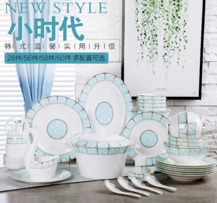 Địa chỉ mua bát đĩa đẹp, cao cấp tại TP Vinh – Bông Xiên Decor Luxury 7
