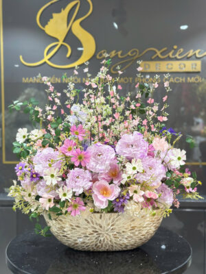 Mua bình hoa lụa đẹp ngày Tết tại TP Vinh ở đâu? 14 Mua bình hoa lụa đẹp ngày Tết tại TP Vinh ở đâu? 13