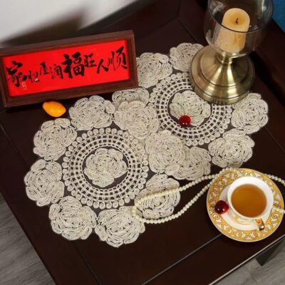 Tấm lót bình hoa – Chi tiết nhỏ nâng tầm góc decor nhà bạn 4 Tấm lót bình hoa – Chi tiết nhỏ nâng tầm góc decor nhà bạn 3